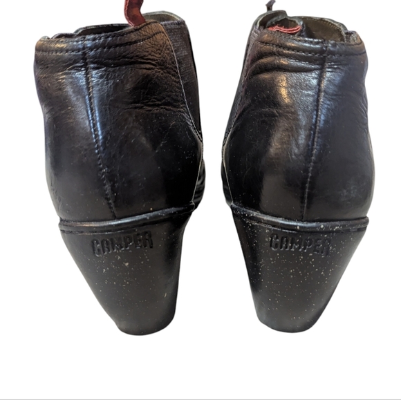 Camper Peu Nara Ankle Soria Heeled Ankle Boots 42 Leather Comfort - Picture 4 of 8